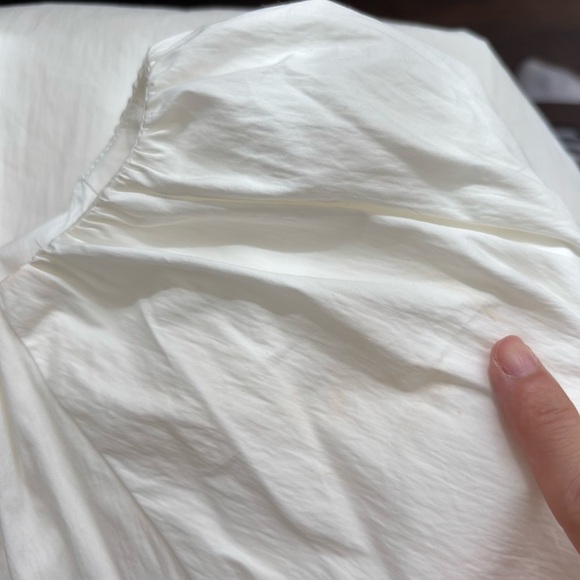 Co Gatheted Puffed Sleeve‎ Blouse Top Sz XS NWT - Picture 14 of 14